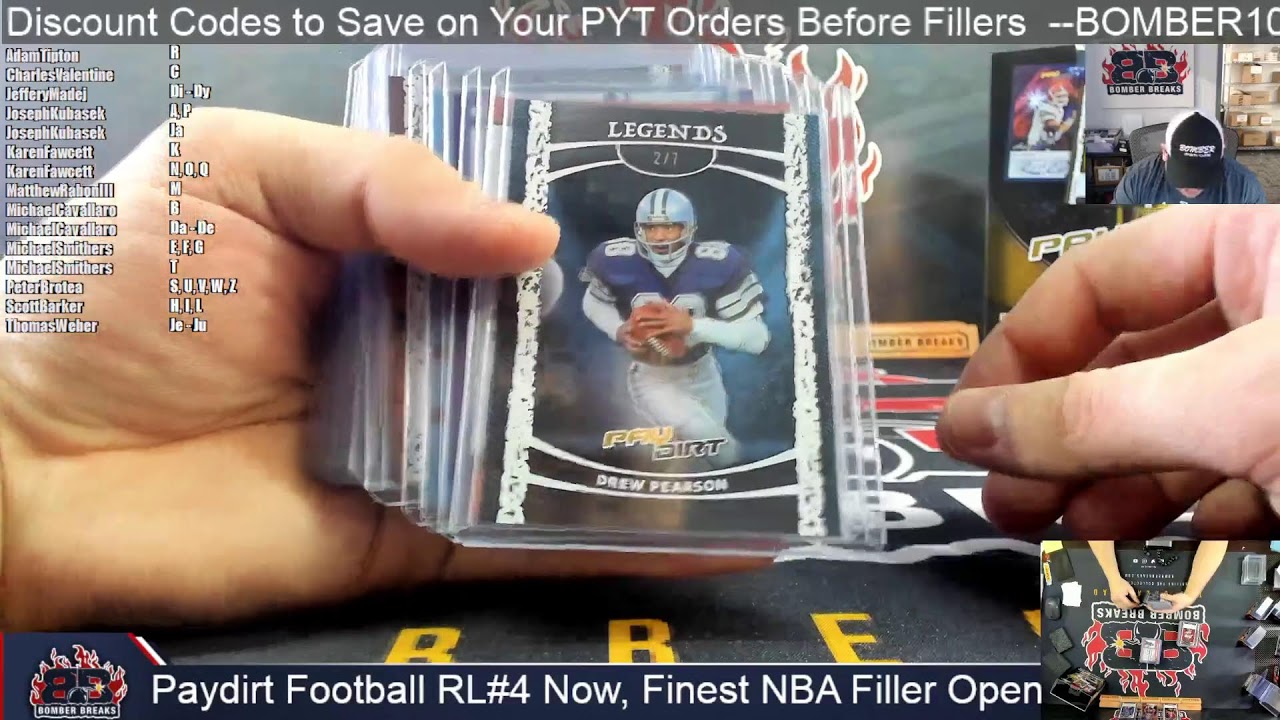 BomberBreaks Live Sports Card Rips!