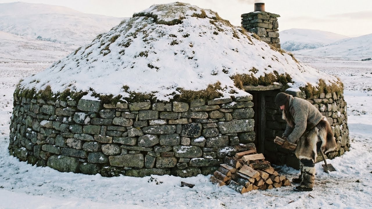 La Caba&ntilde;a de Piedra Redonda de un Cazador mantuvo 55&deg;C m&aacute;s de Calor mas que otras Caba&ntilde;as