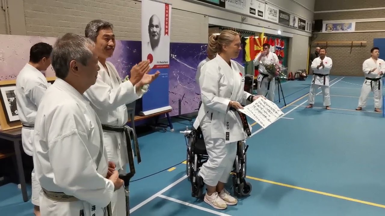 Tamara Wewengkang Sensei 6e Dan Promotion