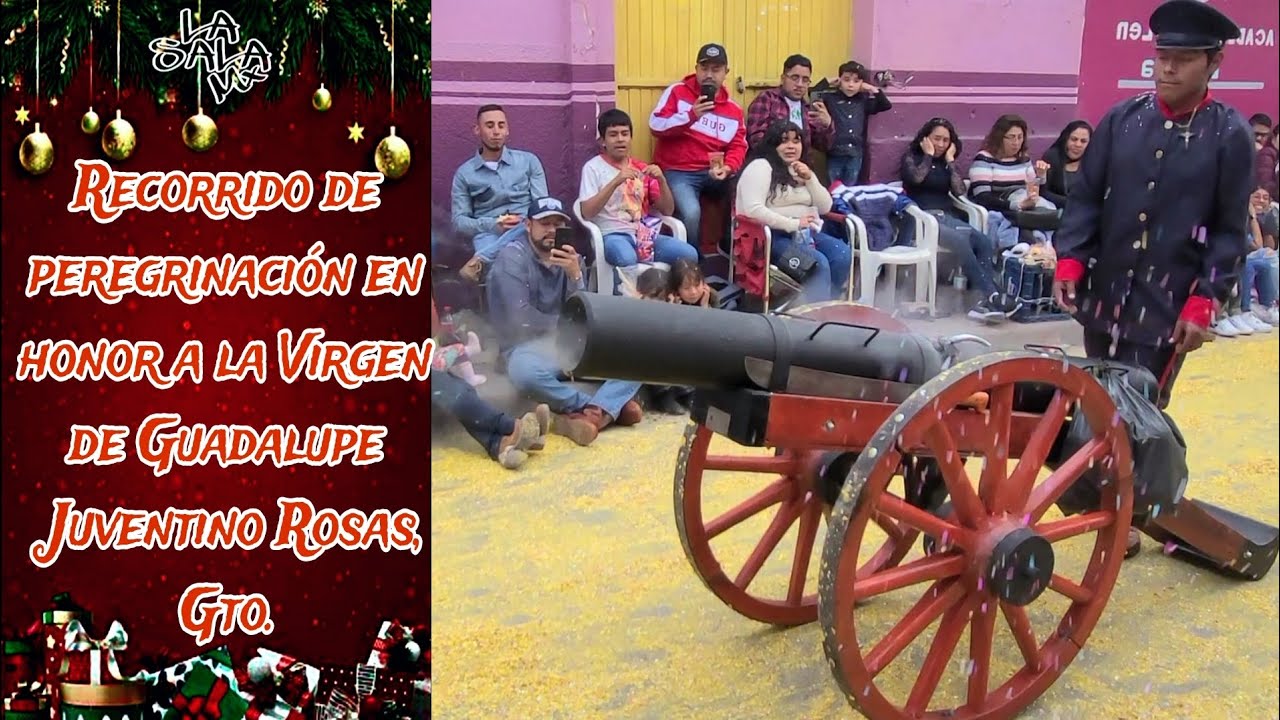 RECORRIDO POR EL TRADICIONAL DESFILE GUADALUPANO EN HONOR A LA VIRGEN DE GUADALUPE, JUVENTINO ROSAS