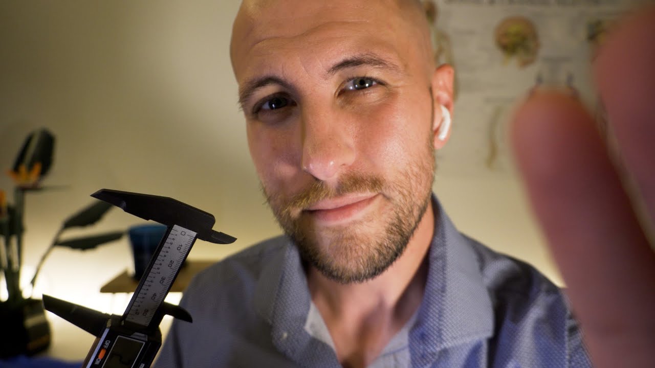 [ASMR] Medical Face Adjustment Exam | Soft Spoken | Male Doctor