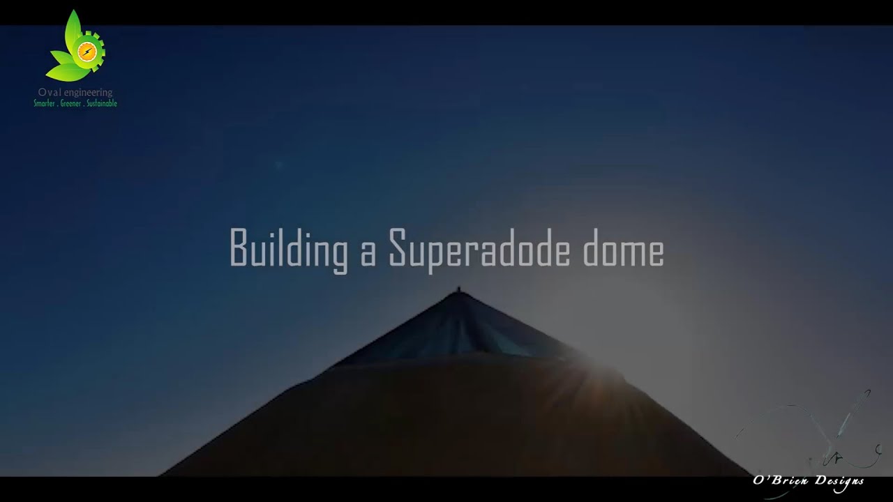 Building a Superadobe dome - 21 days in 5 and a half minutes