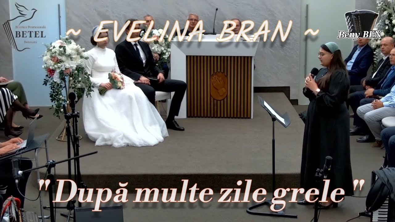 EVELINA BRAN ~ După multe zile grele ~ Nuntă Flavius Niculcea & Gessica