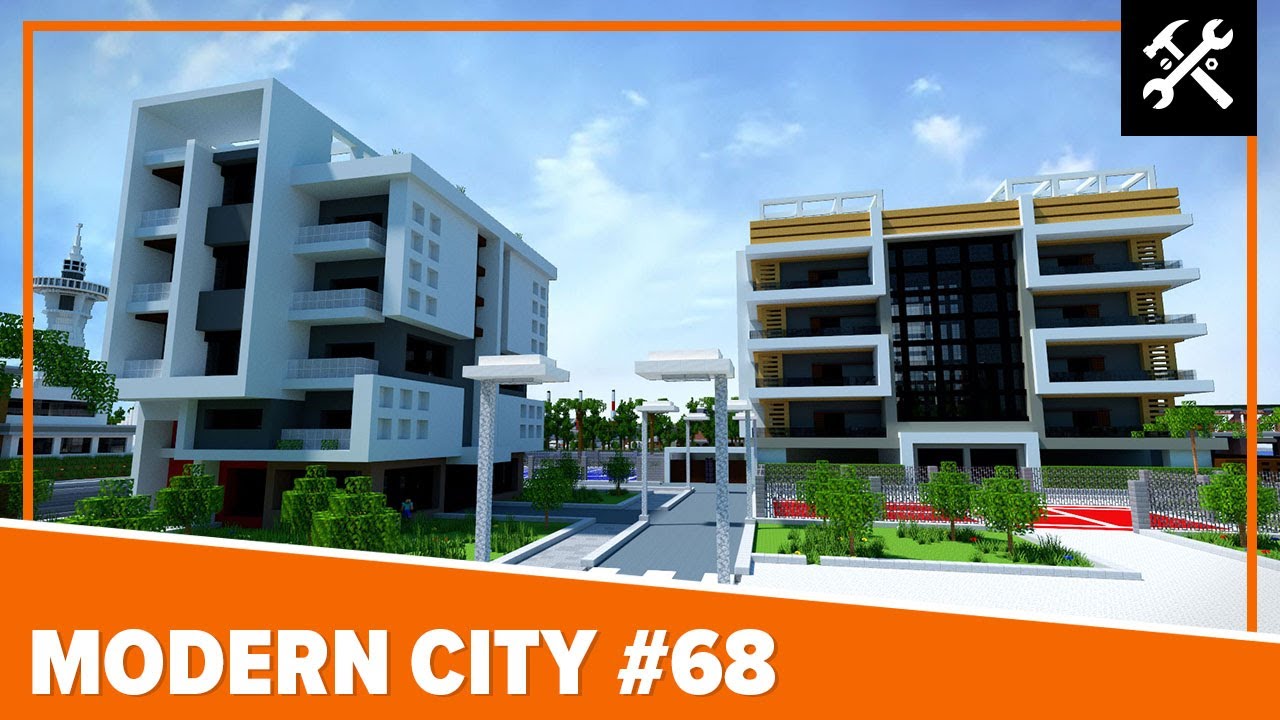 Modern City #68: Apartments - Minecraft Timelapse