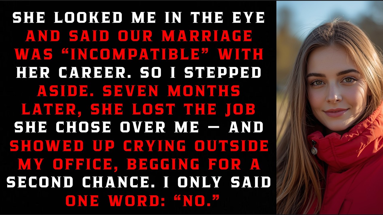 She Chose Her Career Over Our Marriage — 7 Months Later She Came Back Begging… I Said “No.”