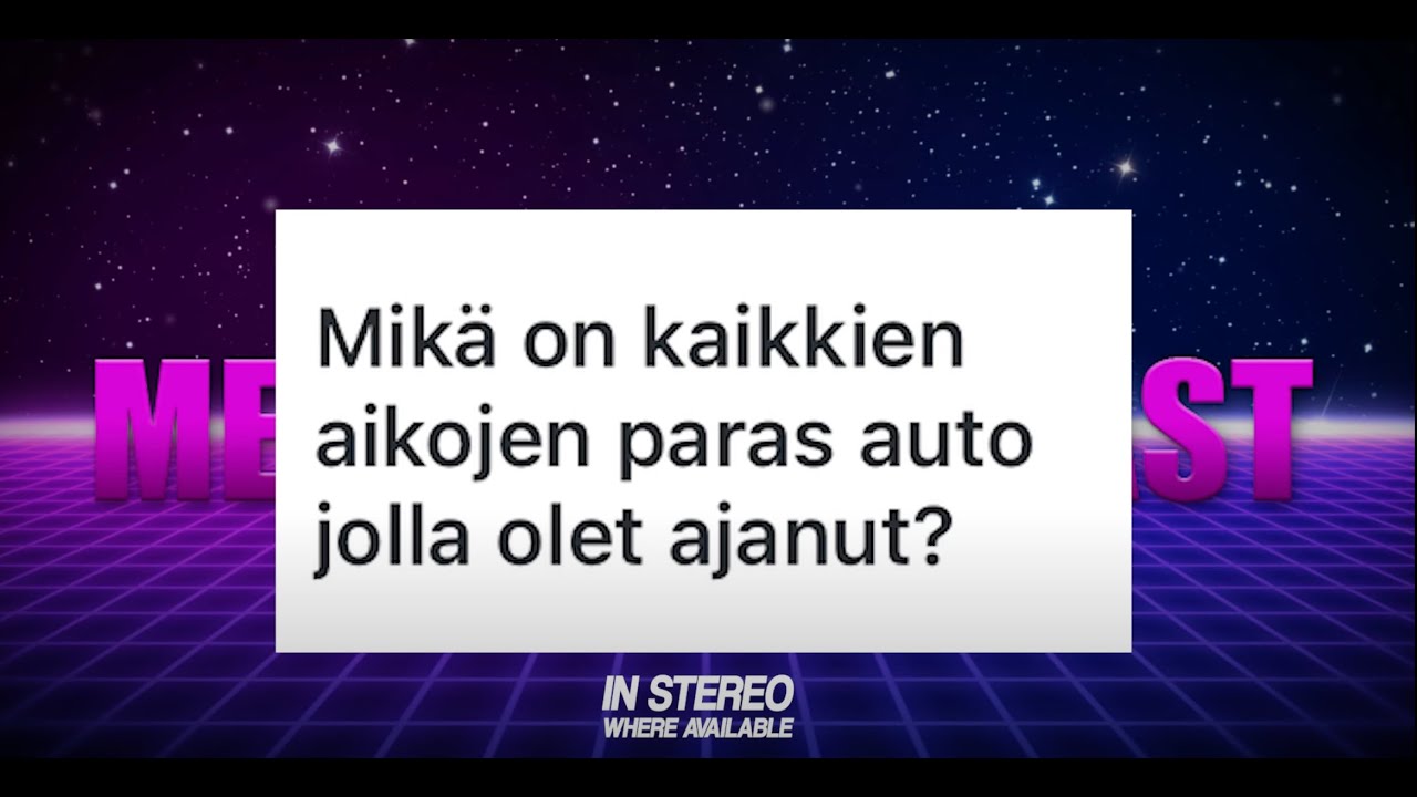 MEIDAY #5 - AUTO Q&A 1 - PARAS AUTO AJAA, MITÄ AUTOJA OMISTAT, MIKSI HARRASTAN AUTOJA YM.