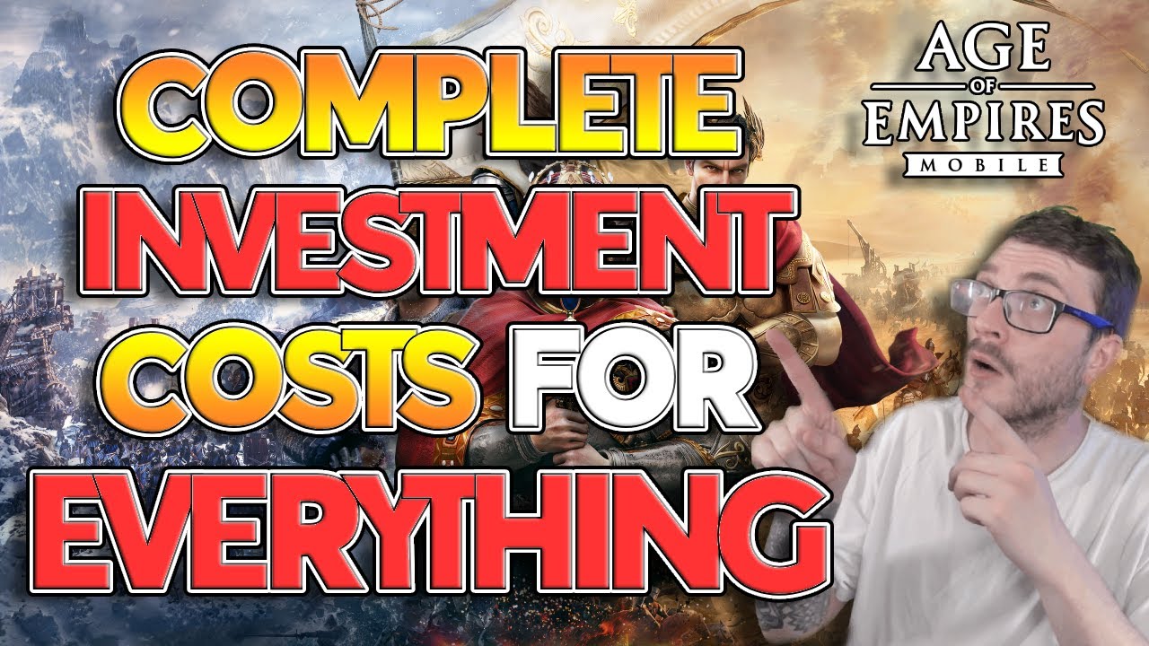 MAX INVESTING A HERO & GEAR & SIGNET RING! | Age of Empires Mobile