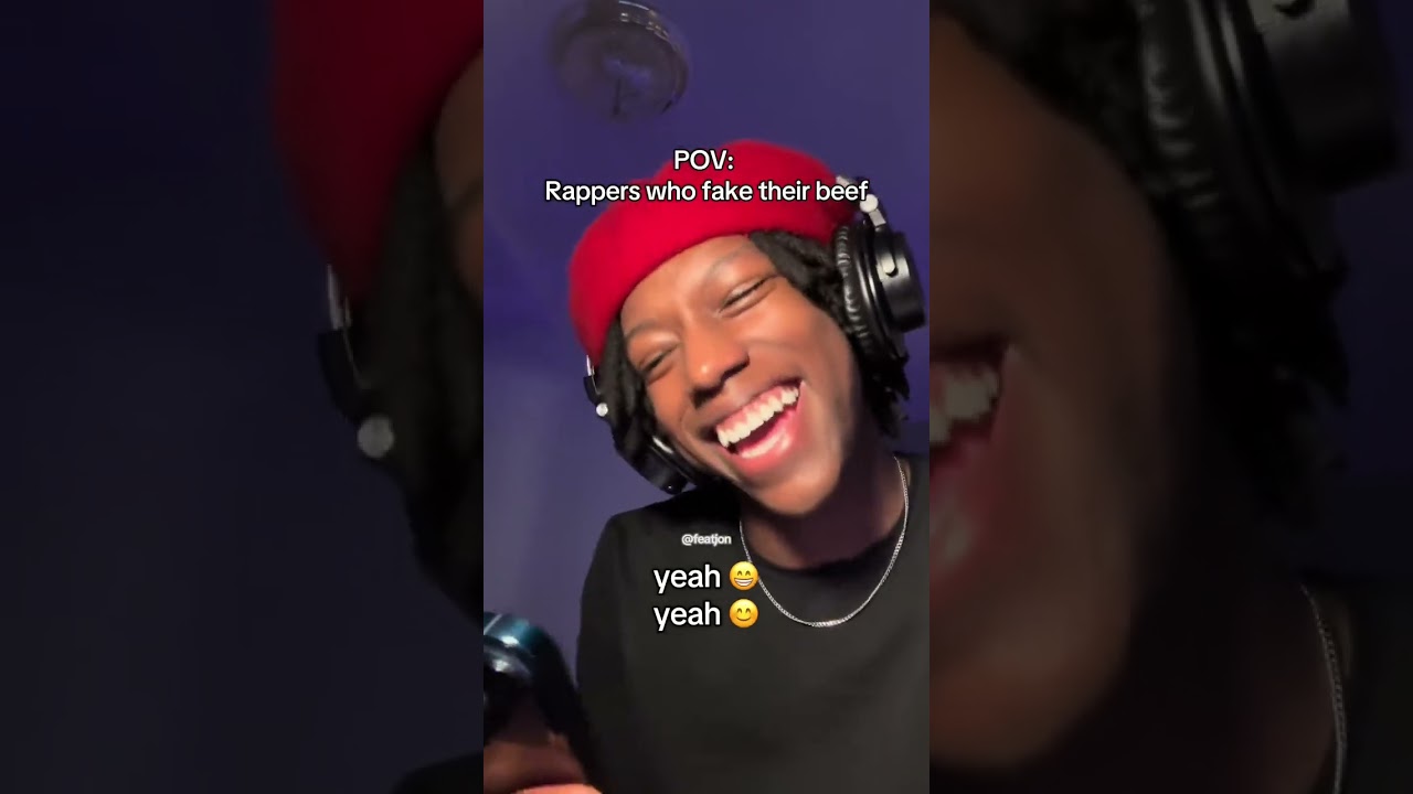 WHEN RAPPERS FAKE BEEF