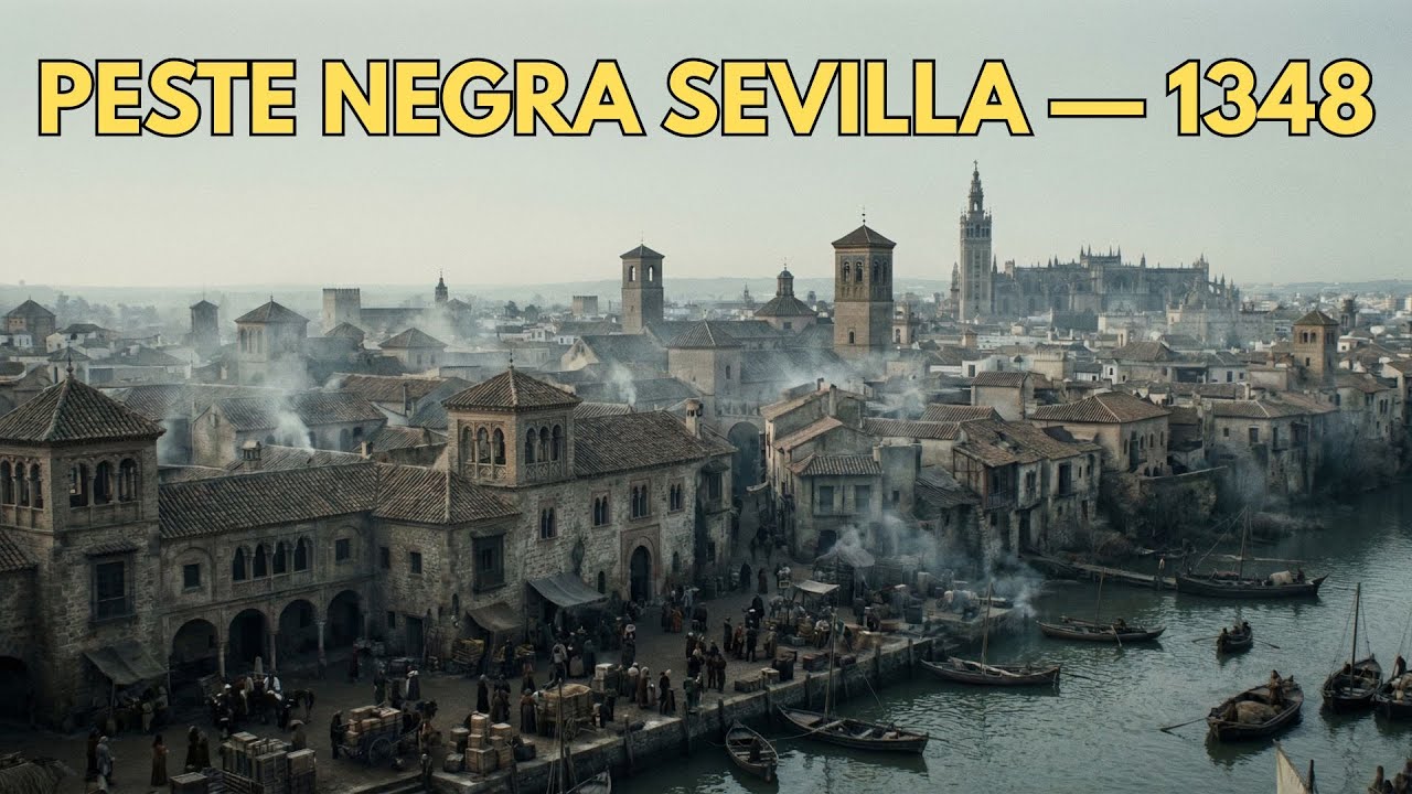 La vida en Sevilla durante la Peste Negra (1348) | Reconstrucción histórica