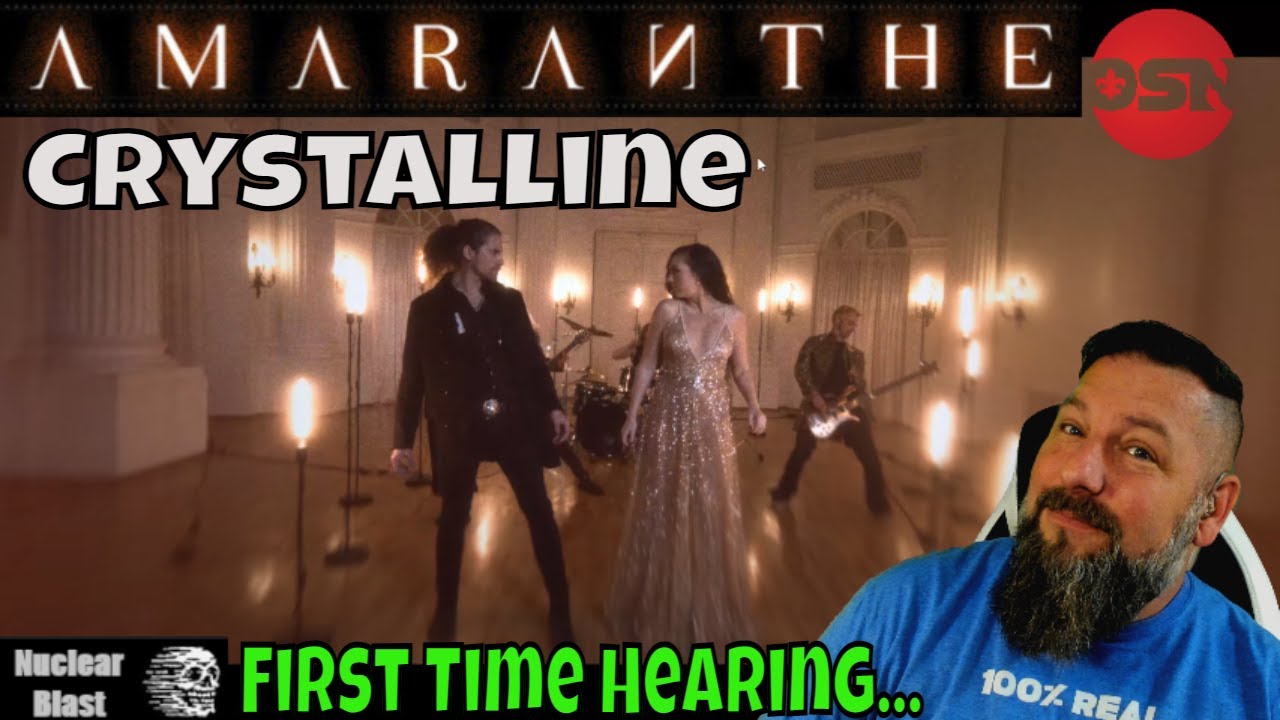 AMARANTHE - Crystalline (OFFICIAL MUSIC VIDEO) | OLDSKULENERD REACTION