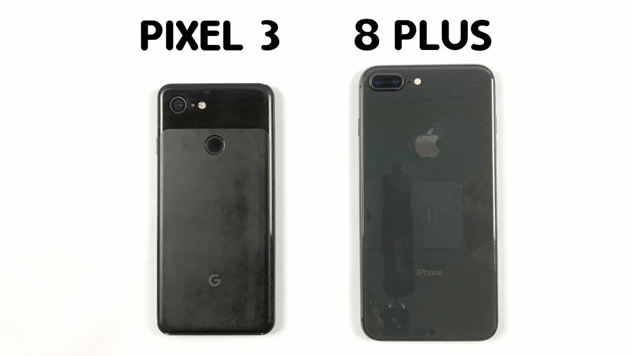 iPhone 8 Plus Vs Google Pixel 3 Speed Test & Camera Comparison