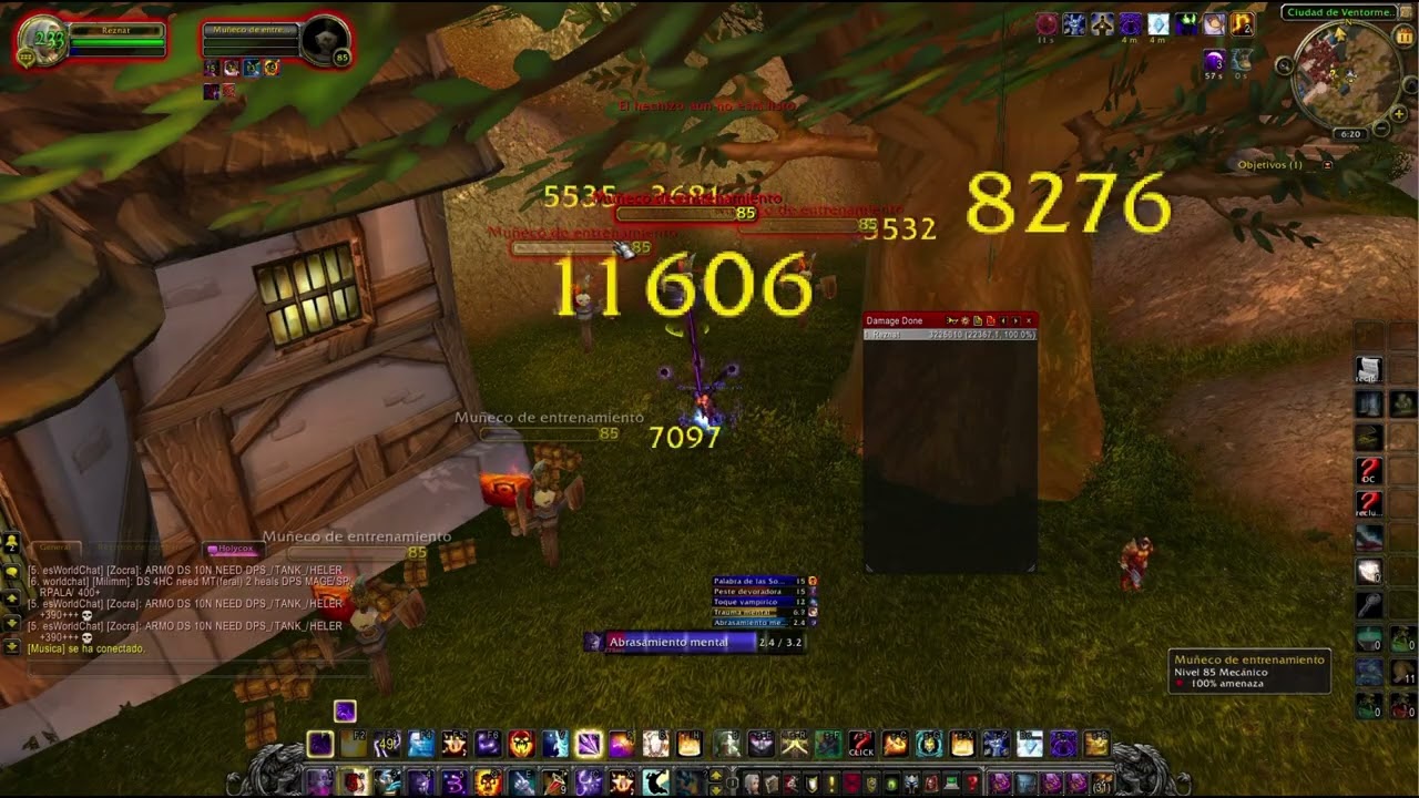 GUÍA PVE SHADOW PRIEST Rotación/Detalles/Glifos/Talentos (Cataclysm 4.3.4)