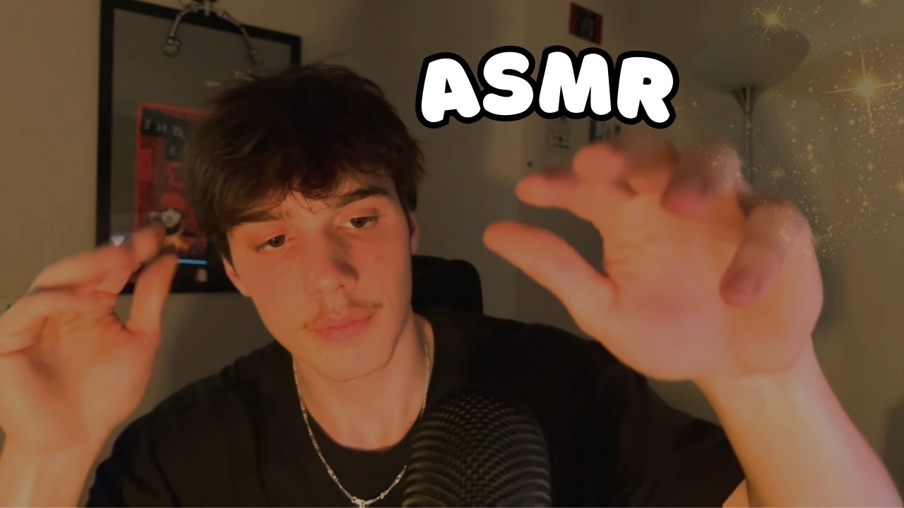 ASMR hand sounds and whispers