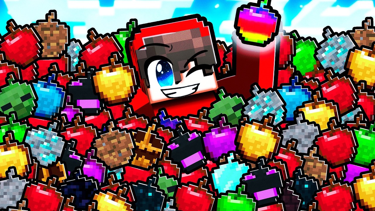 Minecraft, но вы можете создавать собственные яблоки!