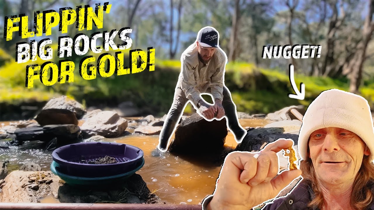 You Won't Believe What I found Under this Rock!! | 33.9 Gram Gold Nugget!
