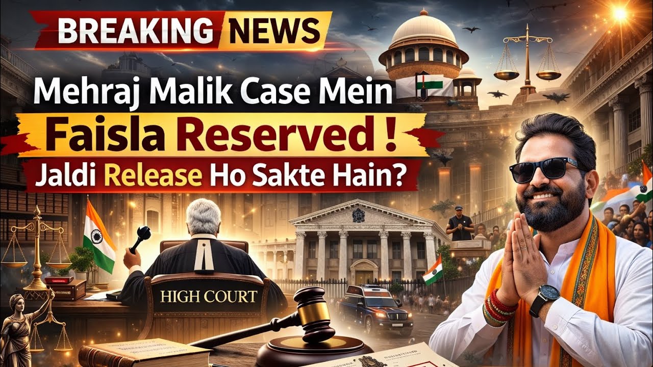 Breaking: Mehraj Malik Release Soon? Court Verdict Reserved Today