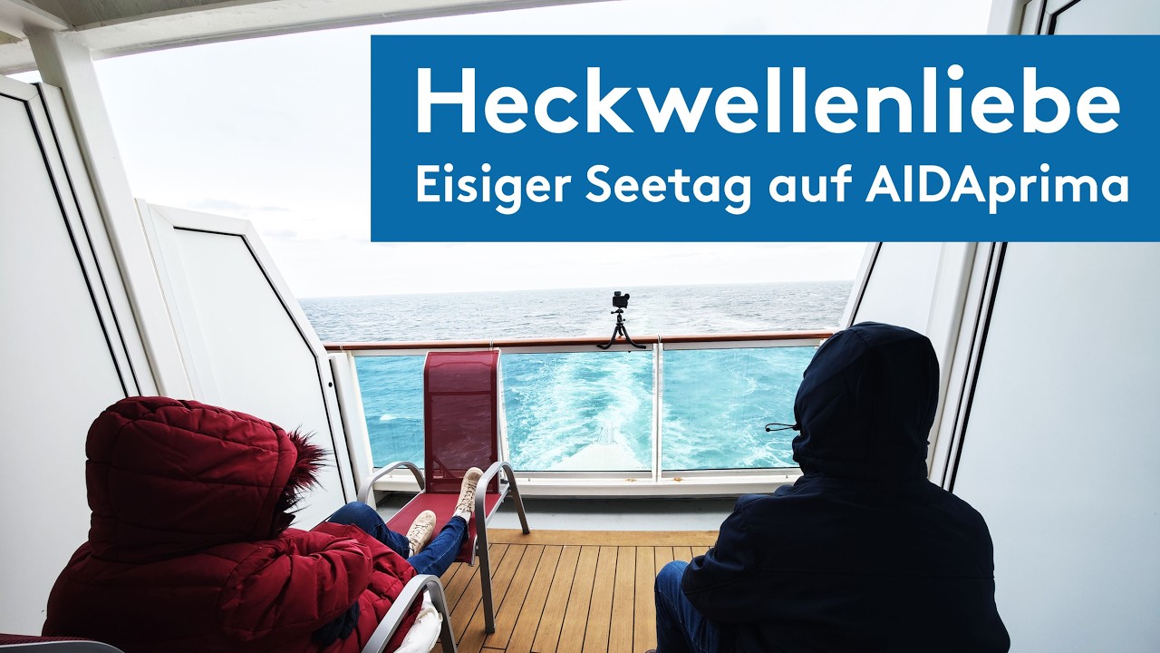 Eisige Ruhe! AIDAprima Kurs Südnorwegen: Eine Stunde Wellen & Meer!