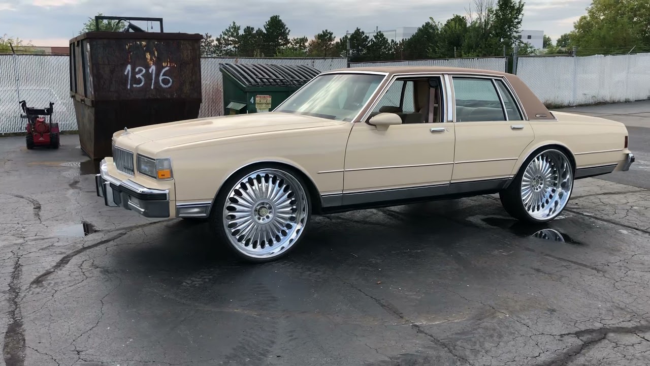 1990 Chevrolet Caprice 26&rdquo; Billets  Bet It Up Kustoms / Gucci Get It Gone #513