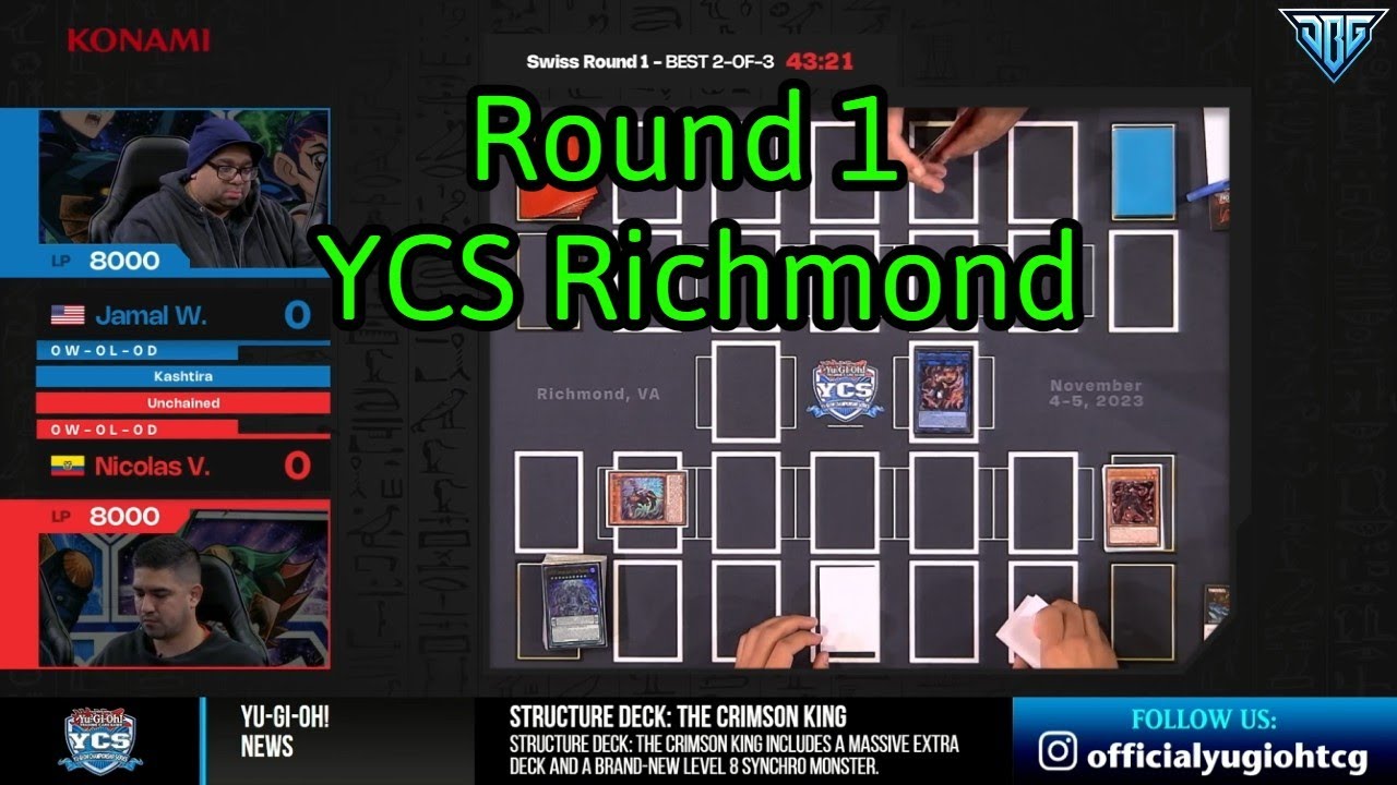 Round 1 YCS Richmond - Kashtira Vs Unchained