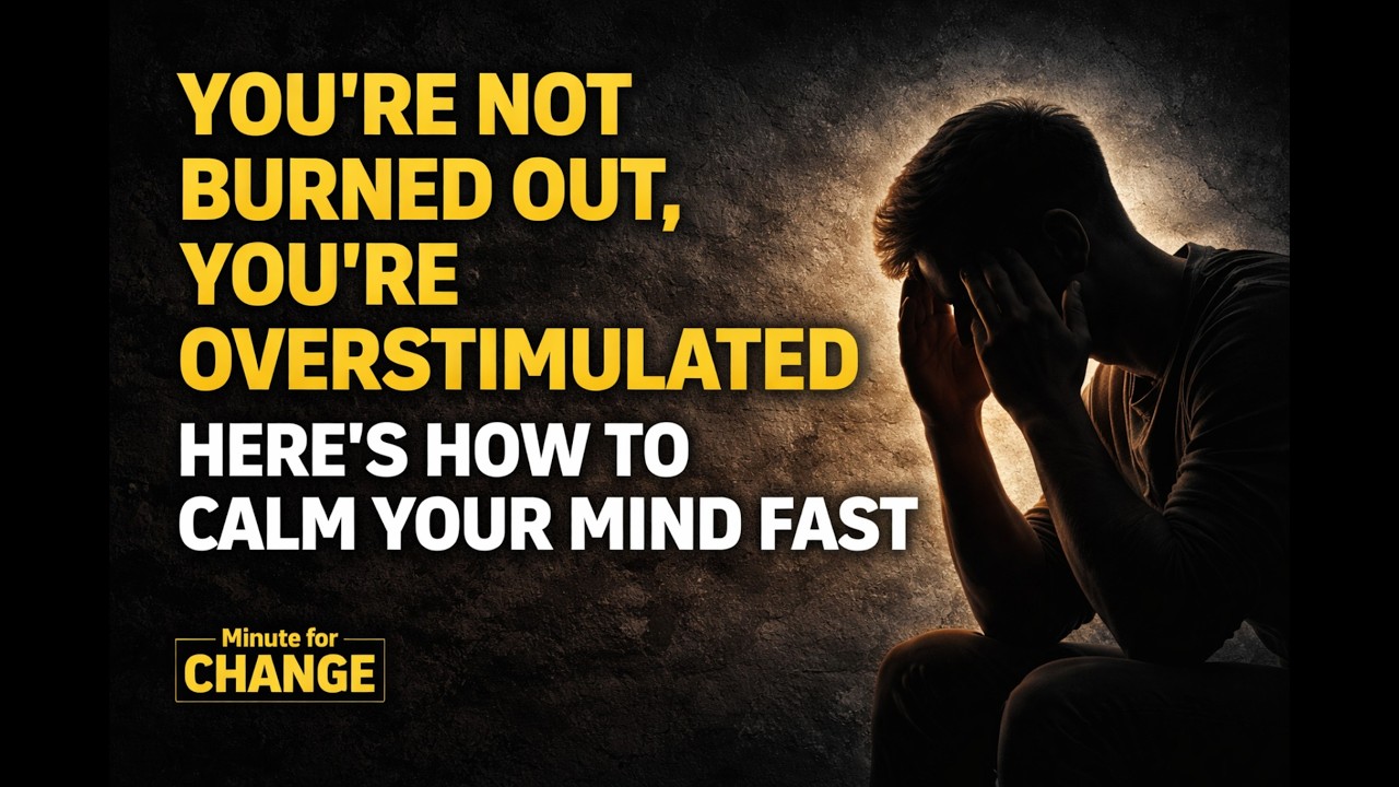 You’re Not Burned Out, You’re Overstimulated, Here’s How to Calm Your Mind Fast