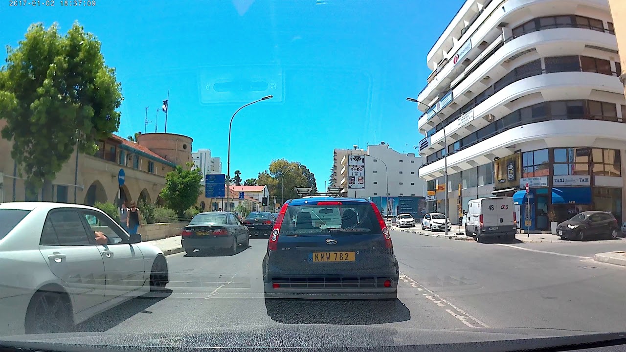 Mój Cypr - Larnaca, marina, promenada, zamek