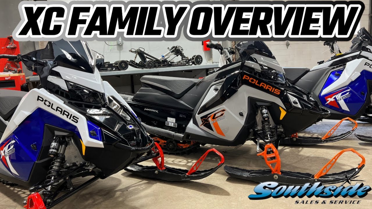 ОБЗОР СЕМЕЙСТВА СНЕГОХОДОВ POLARIS XC! XC 129, 137 И 146! ЧТО ОТЛИЧАЕТСЯ ОТ XC? НАЧАЛЬНЫЙ УРОВЕНЬ?