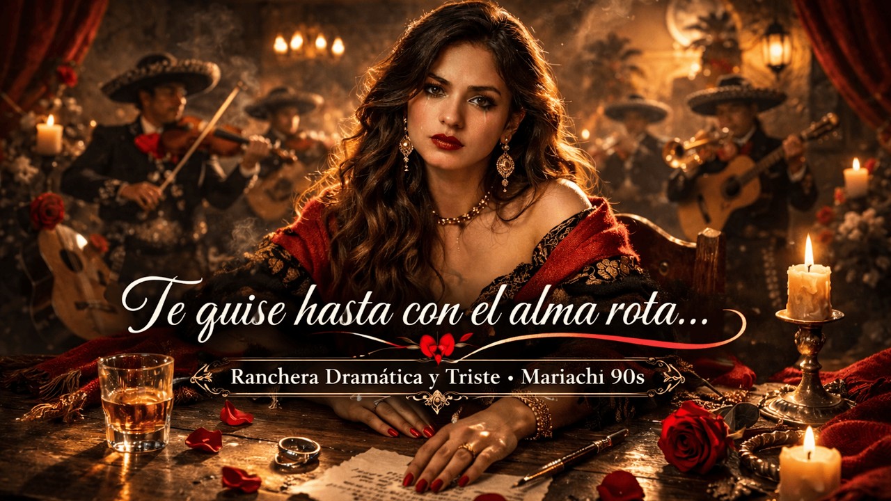 Ranchera Triste Para Llorar (Mariachi Clásico) — Amor Tóxico · Desamor y Dignidad