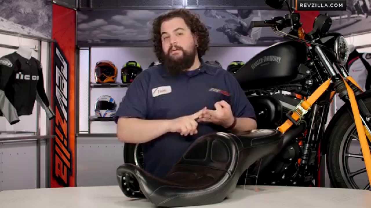 Le Pera Maverick Seat for Harley Review at RevZilla.com
