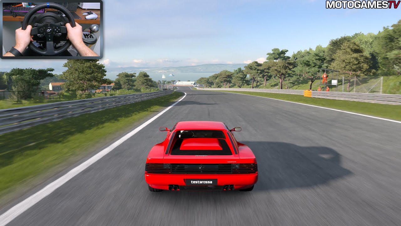 Gran Turismo 7 - 1991 Ferrari Testarossa | Thrustmaster T300RS Gameplay [PS5]