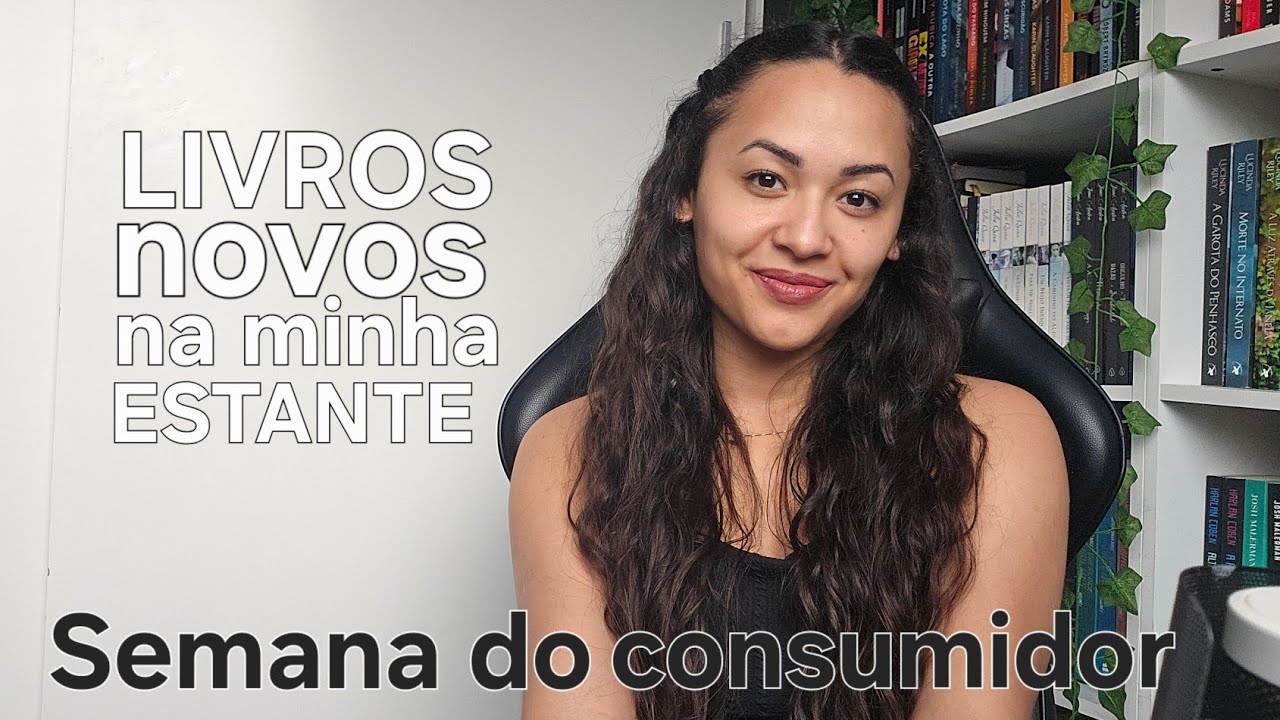 Comprei novos livros depois de desencalhar minha estante