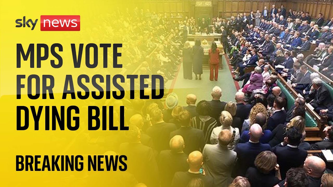 MPs vote in favour of assisted dying bill after debate in the Commons