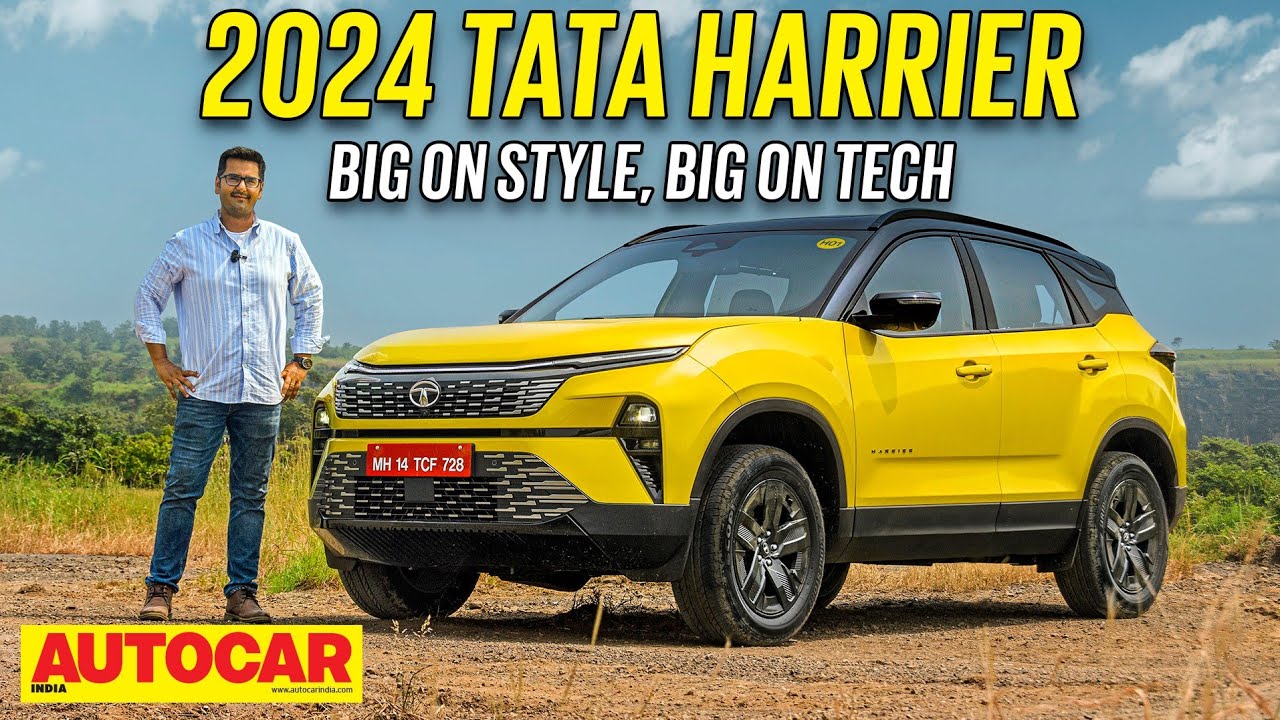 Tata Harrier facelift review - Big Tata SUV takes a big leap forward | First Drive | Autocar India