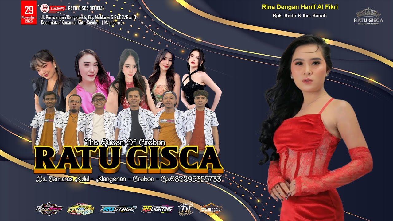 🔴 LIVE RATU GISCA THE QUEEN OF CIREBON || MAJASEM - KESAMBI - CIREBON || SABTU 29 NOV 2025