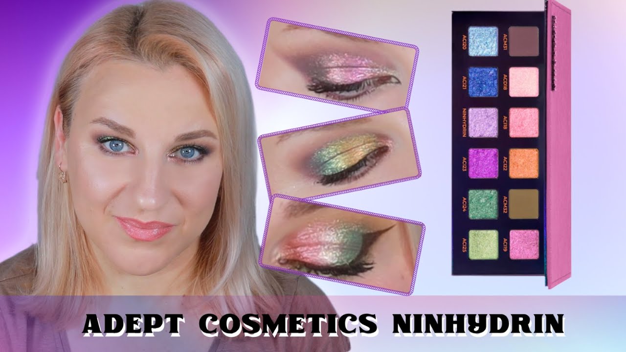 А стоит ли танцев с бубном? Adept Cosmetics Ninhydrin palette. Обзор, макияжи, свотчи