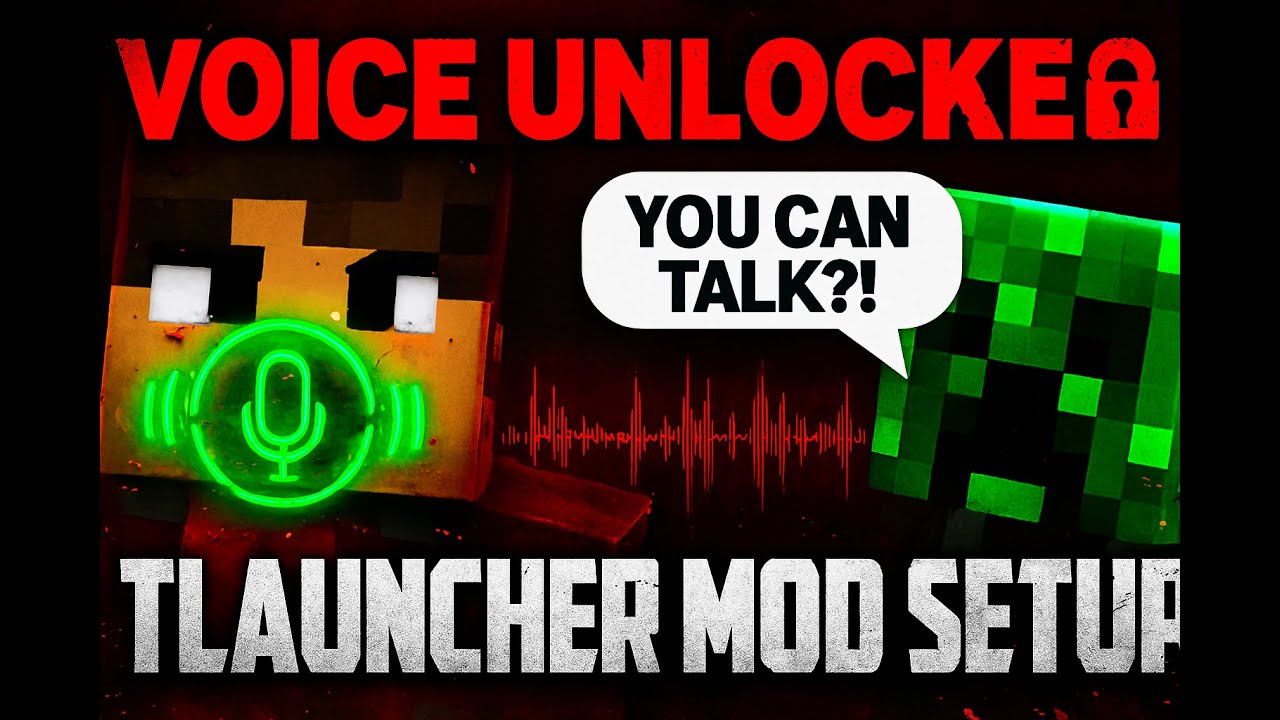How to Add Voice Chat Mod in TLauncher (Minecraft)