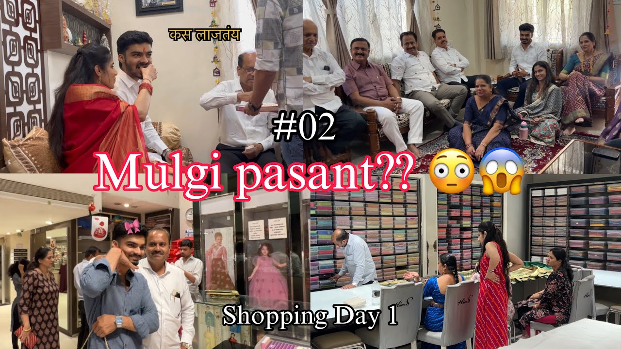 THIS HAPPENED WHEN HE CAME TO SATARA WITH HIS FAMILY | ENGAGEMENT SHOPPING DAY 1 | SHIVABHI STORIES