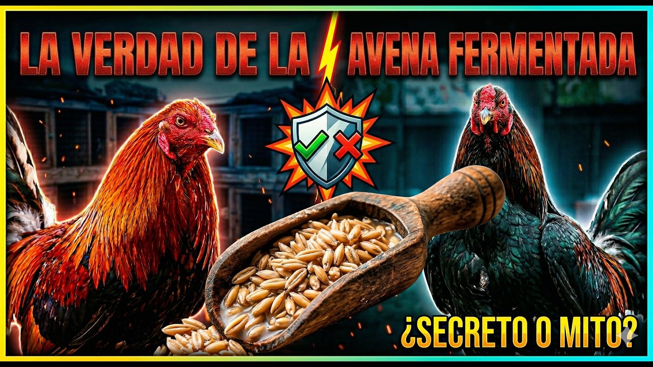 Gallero de profesión - Uso avena fermentada.