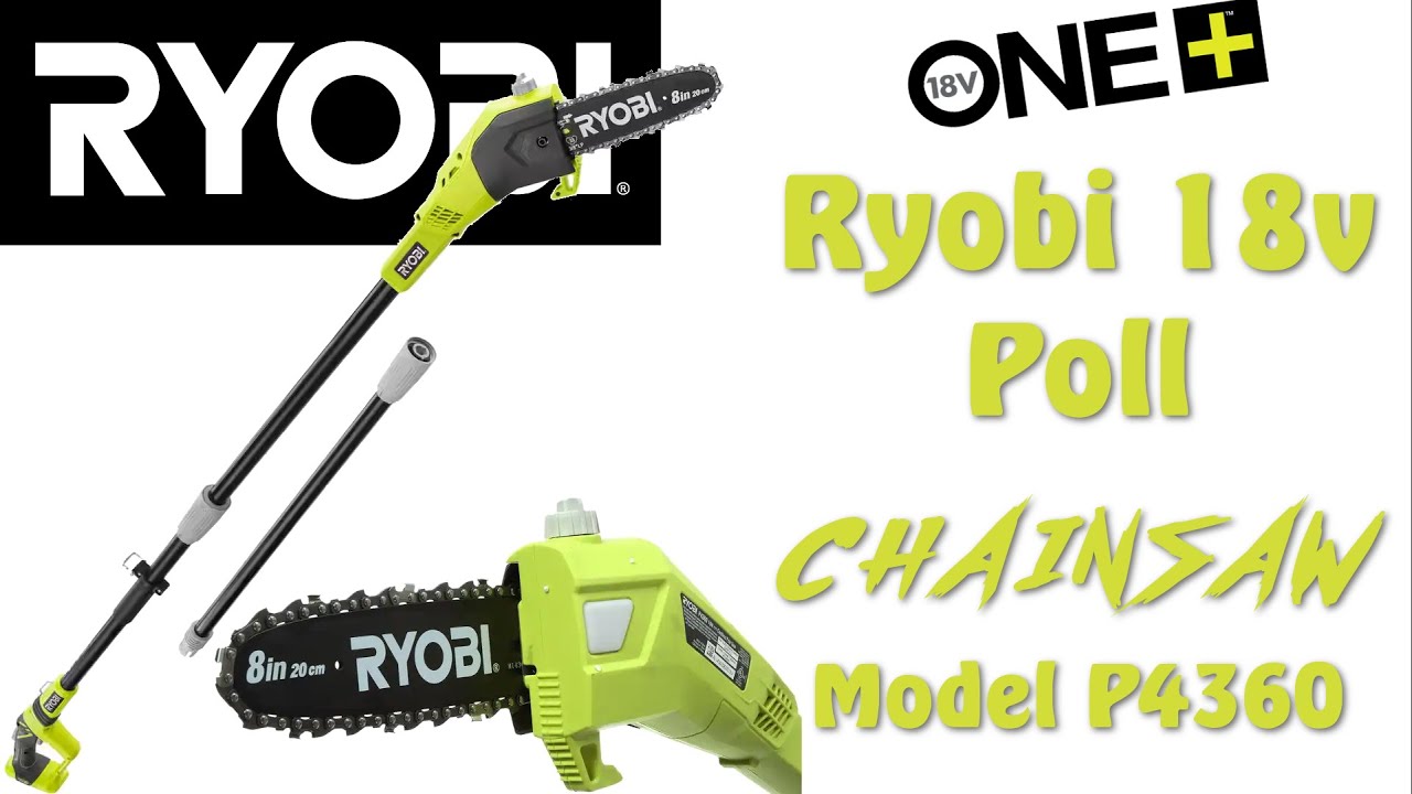 Стоит ли покупать Polesaw Ryobi P4360 8in Polesaw? Обзор