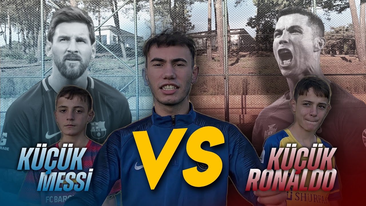 KÜÇÜK RONALDO VS KÜÇÜK MESSİ! (HANGİSİ DAHA İYİ?)