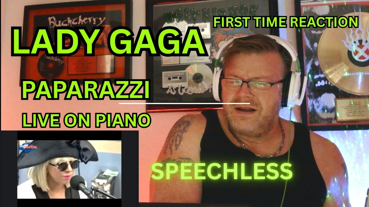 Lady Gaga – Paparazzi (Piano Version) | Live Reaction — This Performance Stopped Me Cold