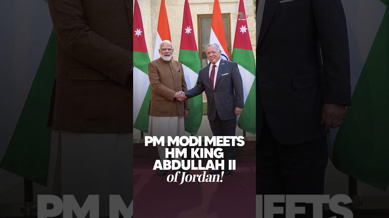 PM Modi Meets Jordan&rsquo;s King Abdullah II to Boost Bilateral Ties