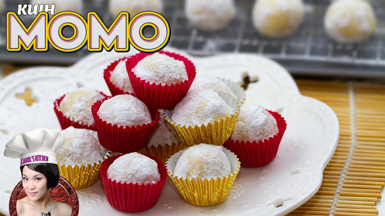 Best Kuih Momo Recipe | 入口即化雪球饼 | Melt in your mouth Kuih Makmur Recipes