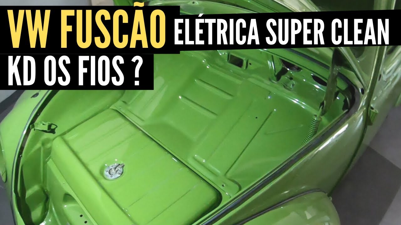 VW FUSCÃO 1972 - SE TIVER ELÉTRICA MAIS CLEAN ME LIGA !!