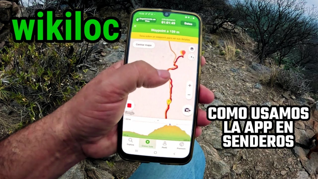 Como usar Wikiloc | Como crear y seguir una ruta de senderismo