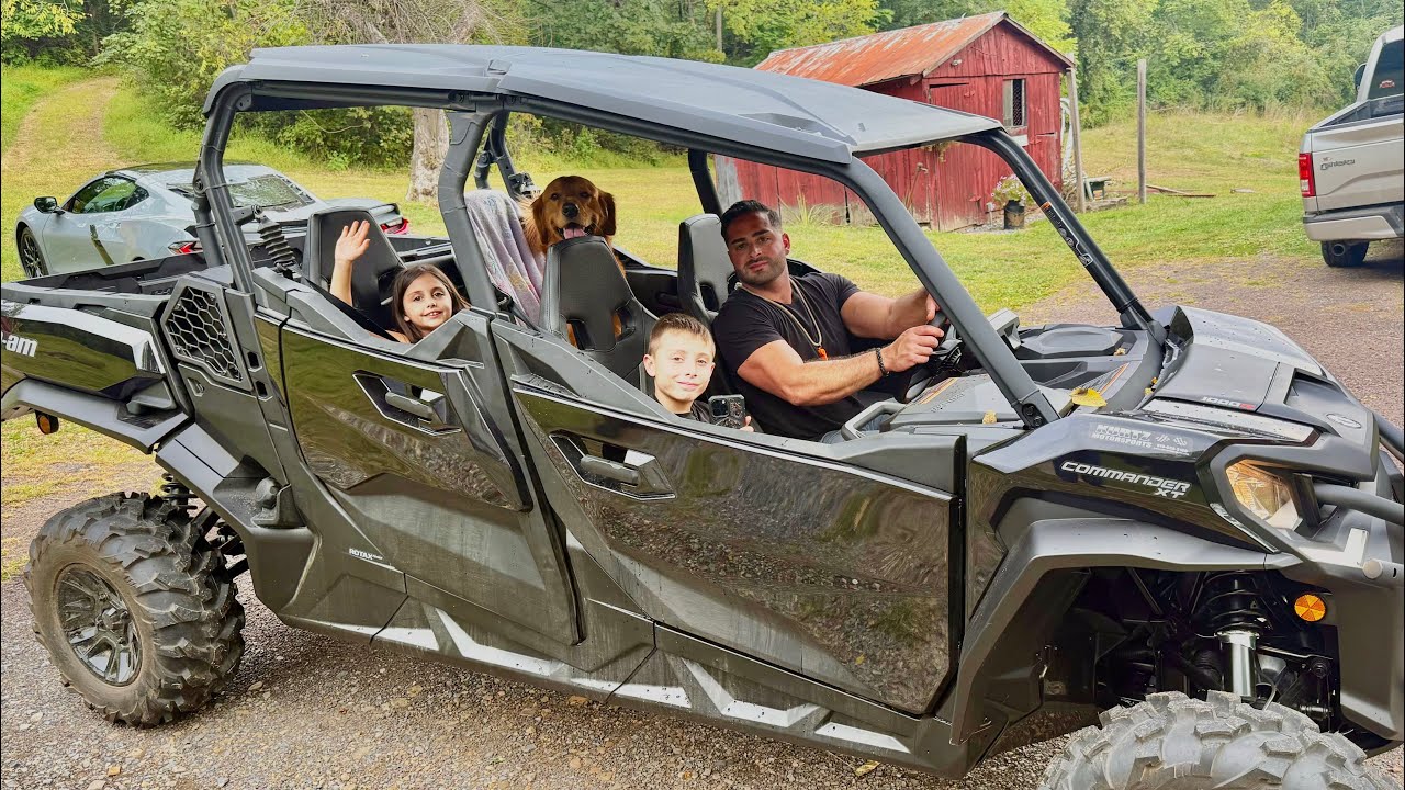 Горная поездка на Can-Am Commander XT-MAX1000R 2025 года 🏞️ | Семейное приключение на закате в Пе...