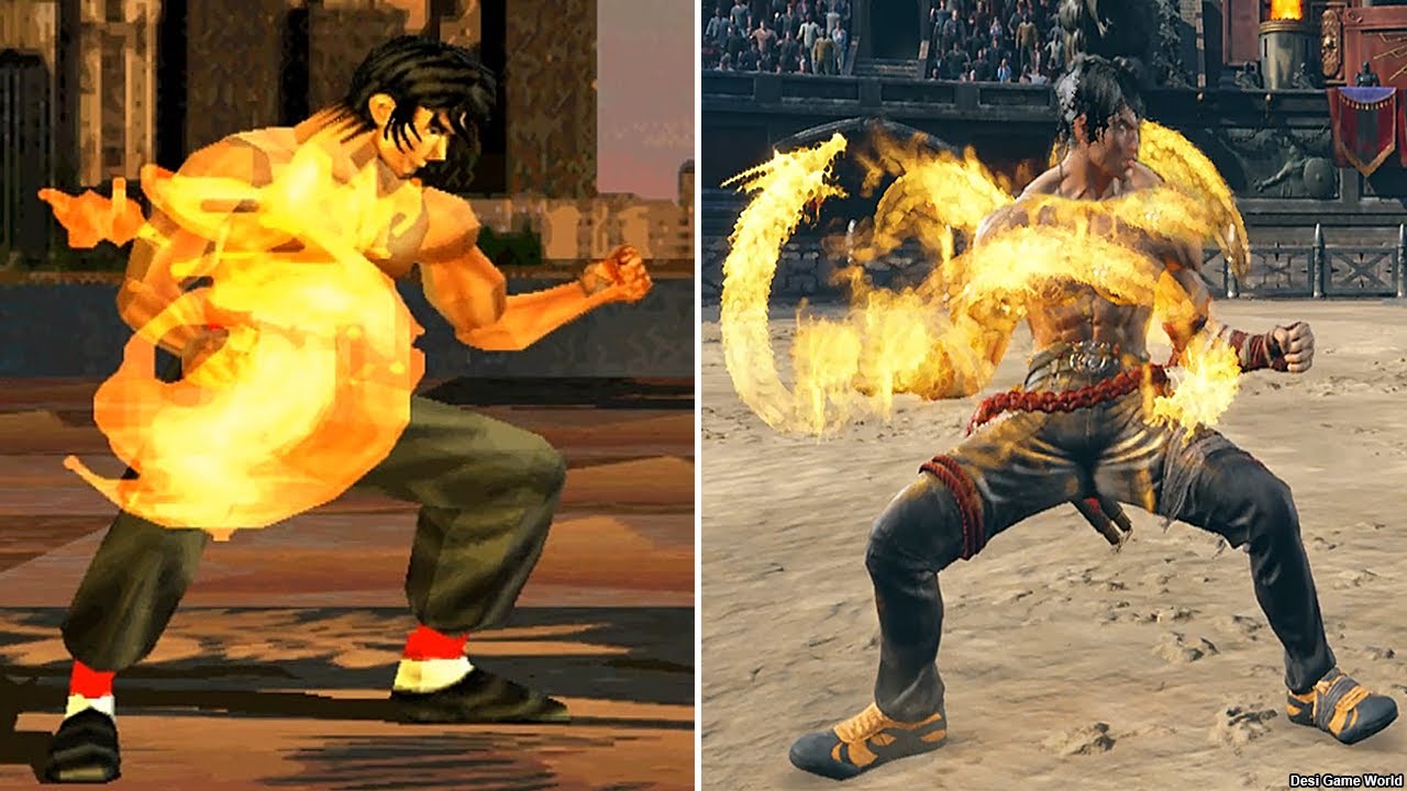 Tekken - Law Charge Power Punch Unblockable Move Evolution ( 4K 60FPS ) 1994 - 2024