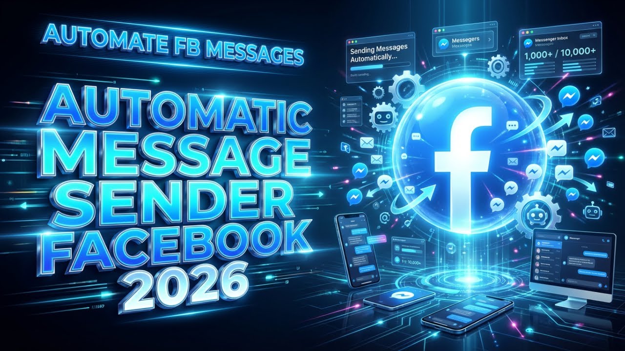 Automatic Message Sender Facebook 2026 | Fb Auto Message Sender