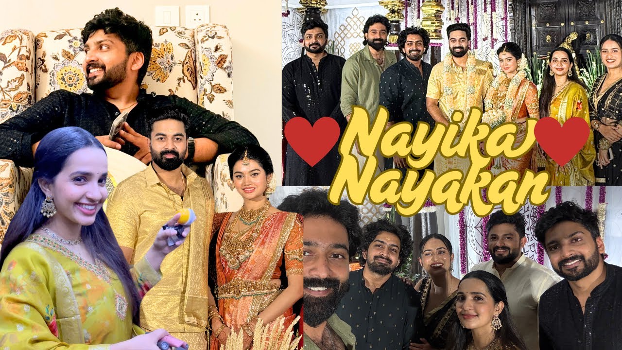 Team Nayika Nayakan ♥️😍 | Nandu Chettan’s Wedding | Thrissur | Malavika Krishnadas | Thejus Jyothi