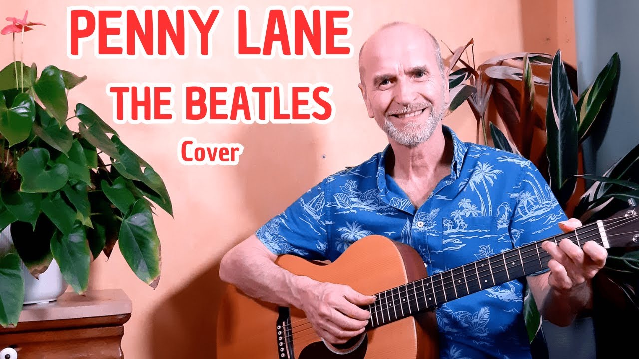 The Beatles - Penny Lane  (acoustic and bass guitar 🎸) Cover by Thierry Bouchy