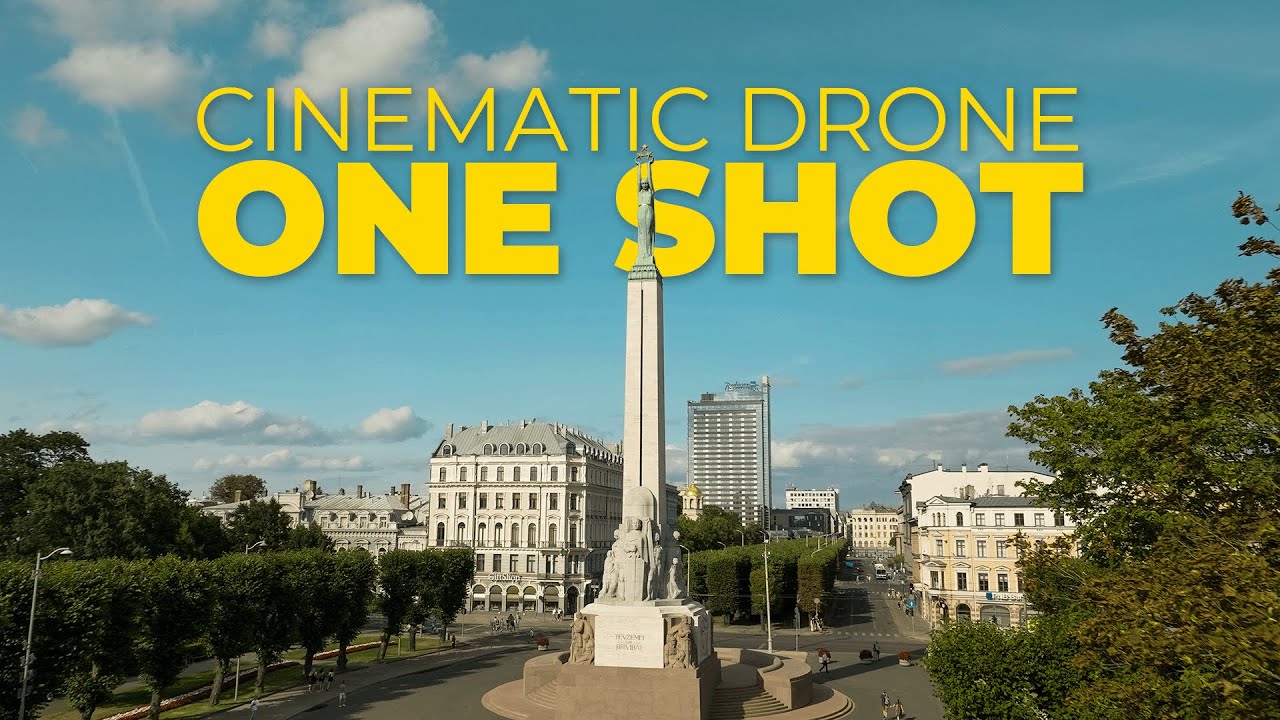 One Minute - One Shot | DJI Mavic 3 Pro Cinematic Drone Shot | Riga, Latvia